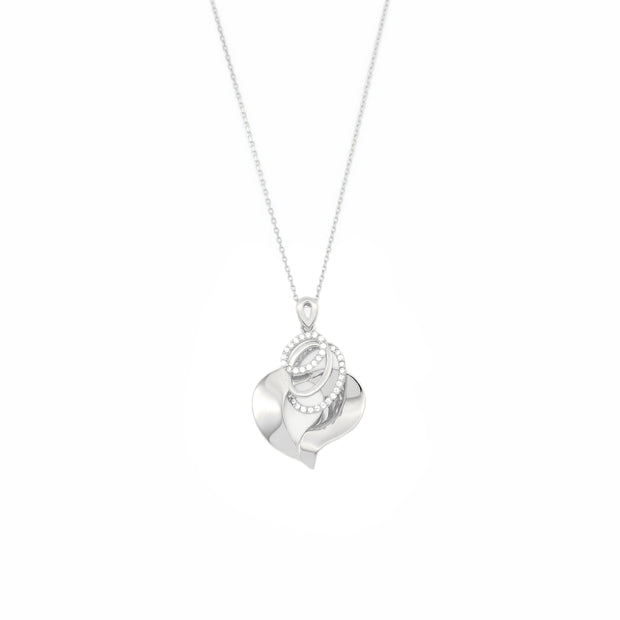Swirling Hearts Necklace