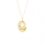 Entwined Teardrops Necklace