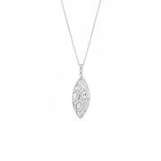 Pointed Oval Necklace